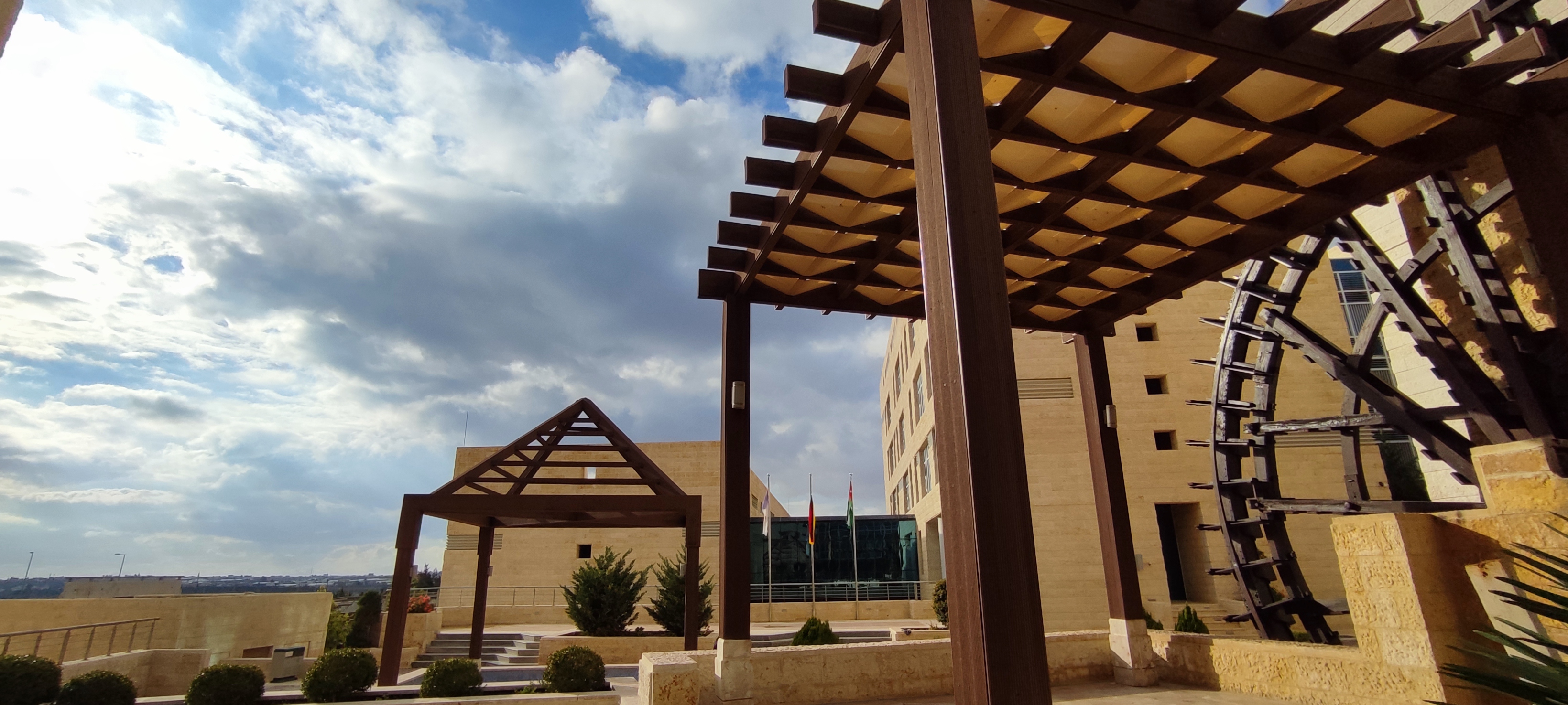 German Jordanian University canopy overview